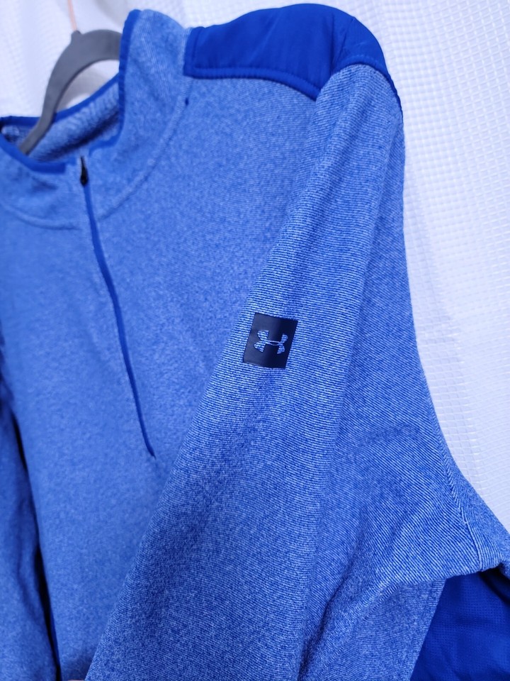 Under Armour Blue Coldgear Infrared Performance Fleece Men's XXL