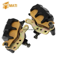 Front Left Right Brake Calipers for Kawasaki Bayou 300 4X4 KLF300-C 1989-2005