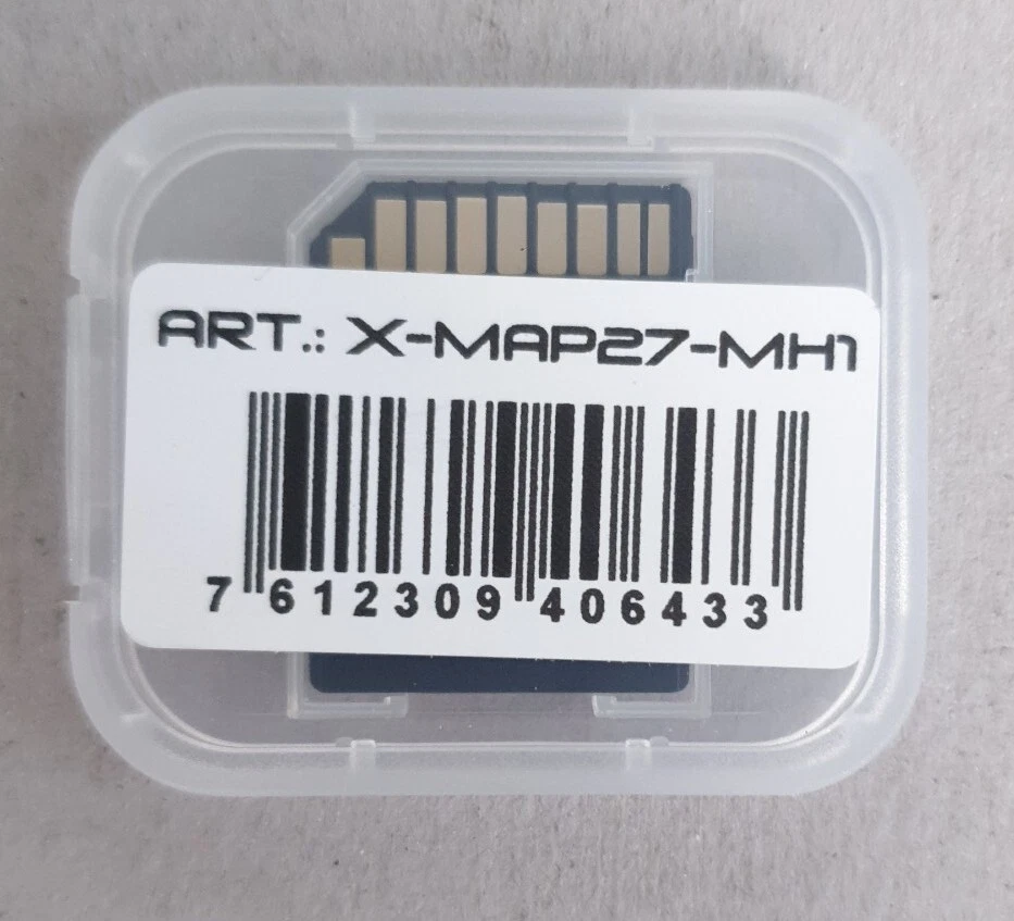 XZENT X-MAP27-MH1 FULL EUROPE für Infotainer X-F275 Micro SD, NEU, 7612309406433 - Bild 2 von 4