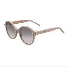 Jimmy Choo Women  s 55mm Sunglasses and Case, Taupe Tan
