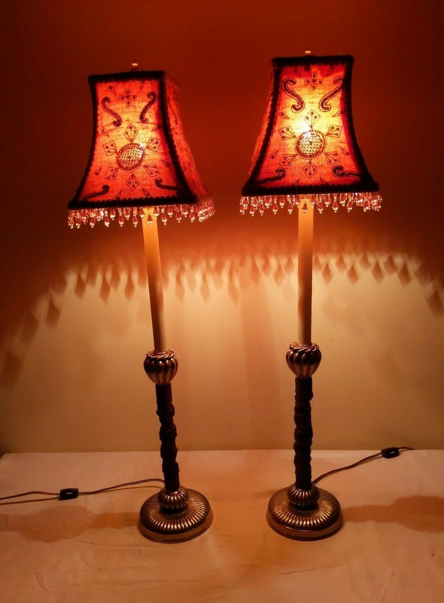 Candlestick buffet lamps deals