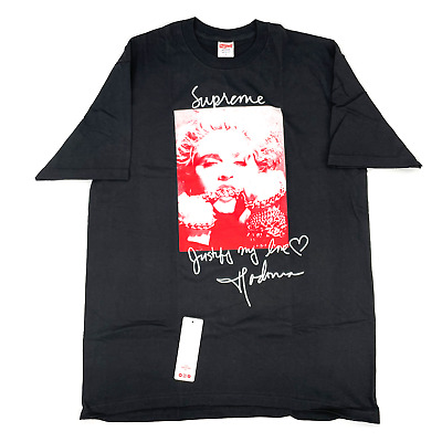 Supreme Madonna Tee Black FW18T1 Men's Size M-XL | eBay