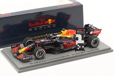 Spark 7676 2021 Honda RB16B Monaco GP Winner Max Verstappen w/1