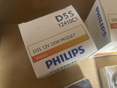 PHILIPS　NEOTAN A90 USED Original PHILIPS D5S 12410C1 Xenon Scheinwerfer Lampe bulb Audi VW