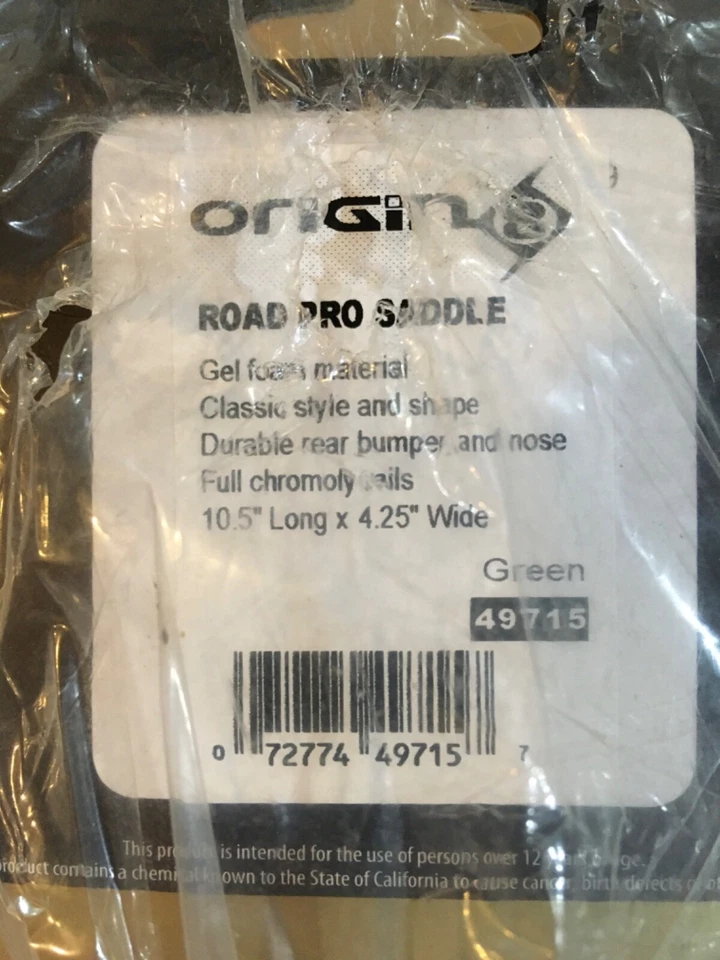 СЕДЛО ДОРОЖНОГО ВЕЛОСИПЕДА - ORIGIN 8 ЗЕЛЕНОЕ - Изображение 2 из 2