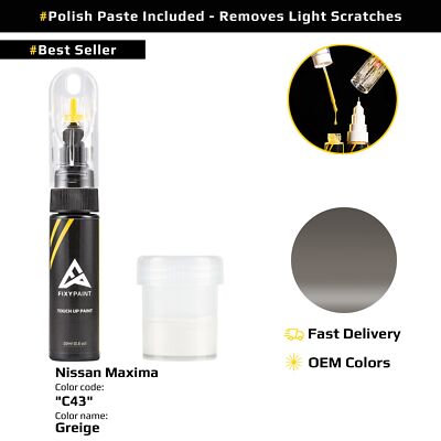 Touch up Paint for Nissan Maxima Code: C43 Greige