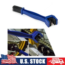 Gear Sprocket Chain Cleaning Brush Tool For Steet Sport Off-Road Bike ATV