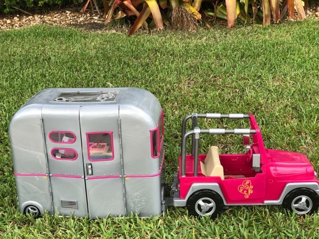 Our Generation American Girl Doll OG Girl RV Camper Travel Trailer EBay