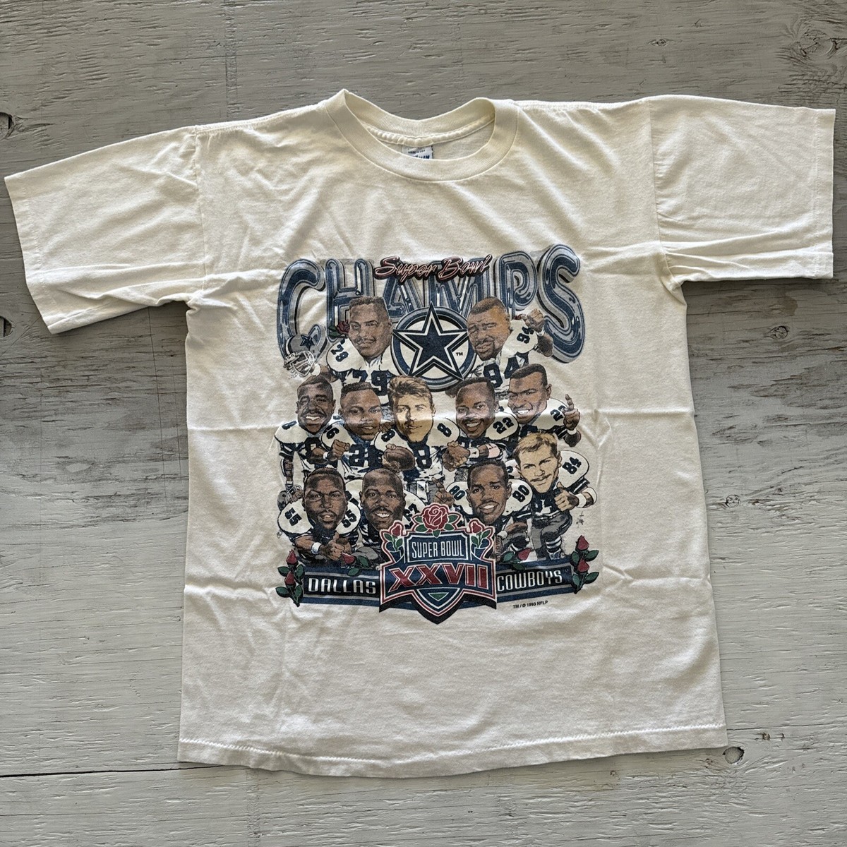 Vintage 1993 NFL Dallas Cowboys Super Bowl XXVII Champs
