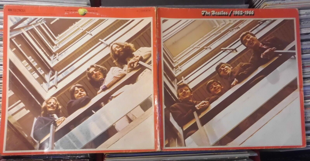 THE BEATLES 2LP:1962 - 1966 (GERMANY; Apple Records – 1C 172-05