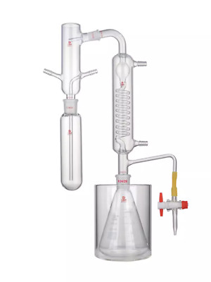 Lab glass Vapor Generator distillation unit set for water volatile oil extract
