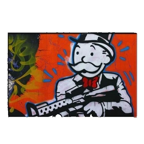 Monopolio de Alec figuras Arte Pinturas