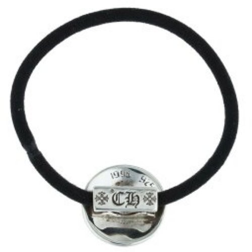Chrome Hearts Sterling Silver Cross Ball Concho Hair Tie (Vintage / Used) Chrome Hearts Silver Cross Ball Hair Tie-SHENGLI ROAD MARKET main image 4