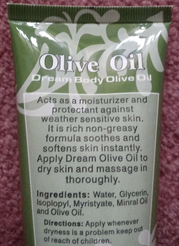 Dream Dream Olive Oil Dream Body Olive Oil (moisturizer) 3.38 OZ. eBay