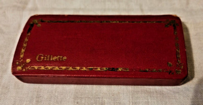 SAMMLER RASIERMESSER SICHERHEIT GILLETTE MADE USA KNOWN THE WORLD OVER MIT ORIGINAL ETUI