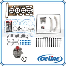 Head Gasket Bolts Set for 04-06 GMC Chevrolet 2.8L Timing Chian Kit Water Pump