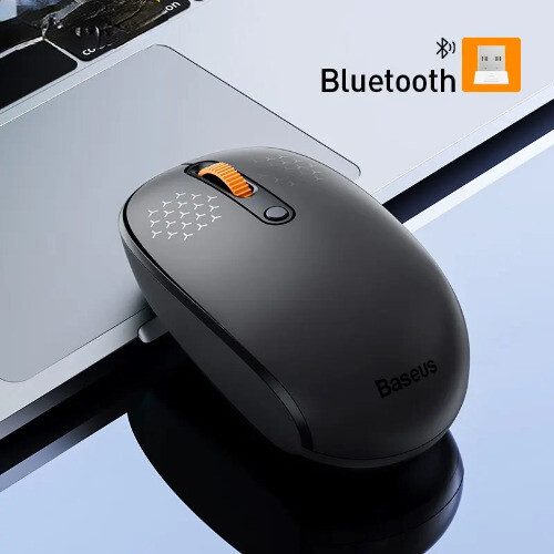 Wireless Bluetooth 5.0 Mouse with 1600 DPI and Silent Click Technology