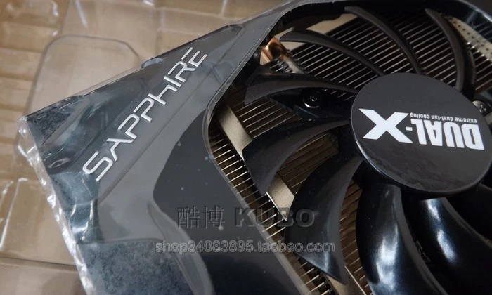 Sapphire 7850 Platinum Edition 1G R9 370 2 heat pipe 53mm VGA cooler FD7010H12S - Image 3 of 4