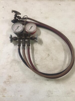 ac manifold gague set R12 R22 | eBay