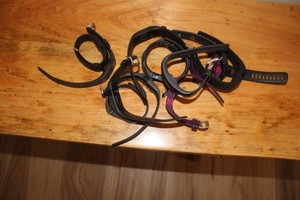 Lot Of 2 Fitbit Charge HR  Wristband and 7 fitbit charge and others  untested