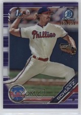 2019 Bowman Draft Chrome Purple Refractor /250 Andrew Schultz #BDC-120 0a4r