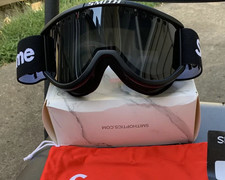 Supreme x Smith Ski Snowboard Goggles Black FW15 Off-Road ATV Dirt Bike New