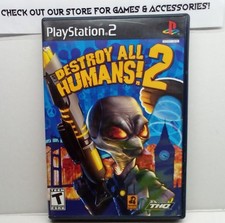 Destroy All Humans 2 (PlayStation 2, 2006) Complete Tested Working - Free Ship