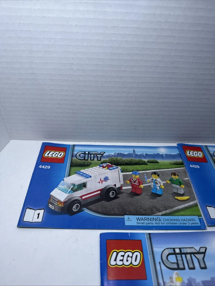 LEGO City 4429 Helicóptero Rescate | SOLO Instrucciones Foto 3 de 4