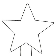 Enchufe de jardín LED "estrella" decoración del hogar decoración lámpara...