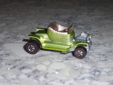 ORIGINAL 1968 HOT WHEELS REDLINE U.S. HOT HEAP LIME W/CHAMPAGNE INTERIOR