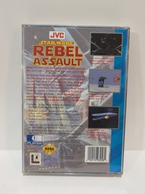 Star Wars: Rebel Assault (Sega CD, 1993) Complete, Tested W/ Registration.