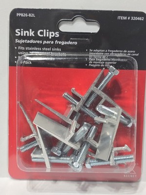 Keeney Plumb Pak PP826-82L Sink Clips for Stainless Steel Sinks