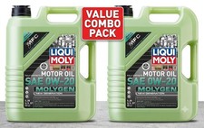 Liqui Moly 20438 Molygen 0w-20 Full Synthetic Engine Oil 5l Twin Pack 2-bottle