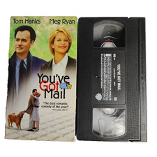 You've Got Mail VHS Romantic Comedy Tom Hanks Meg Ryan PG 1999