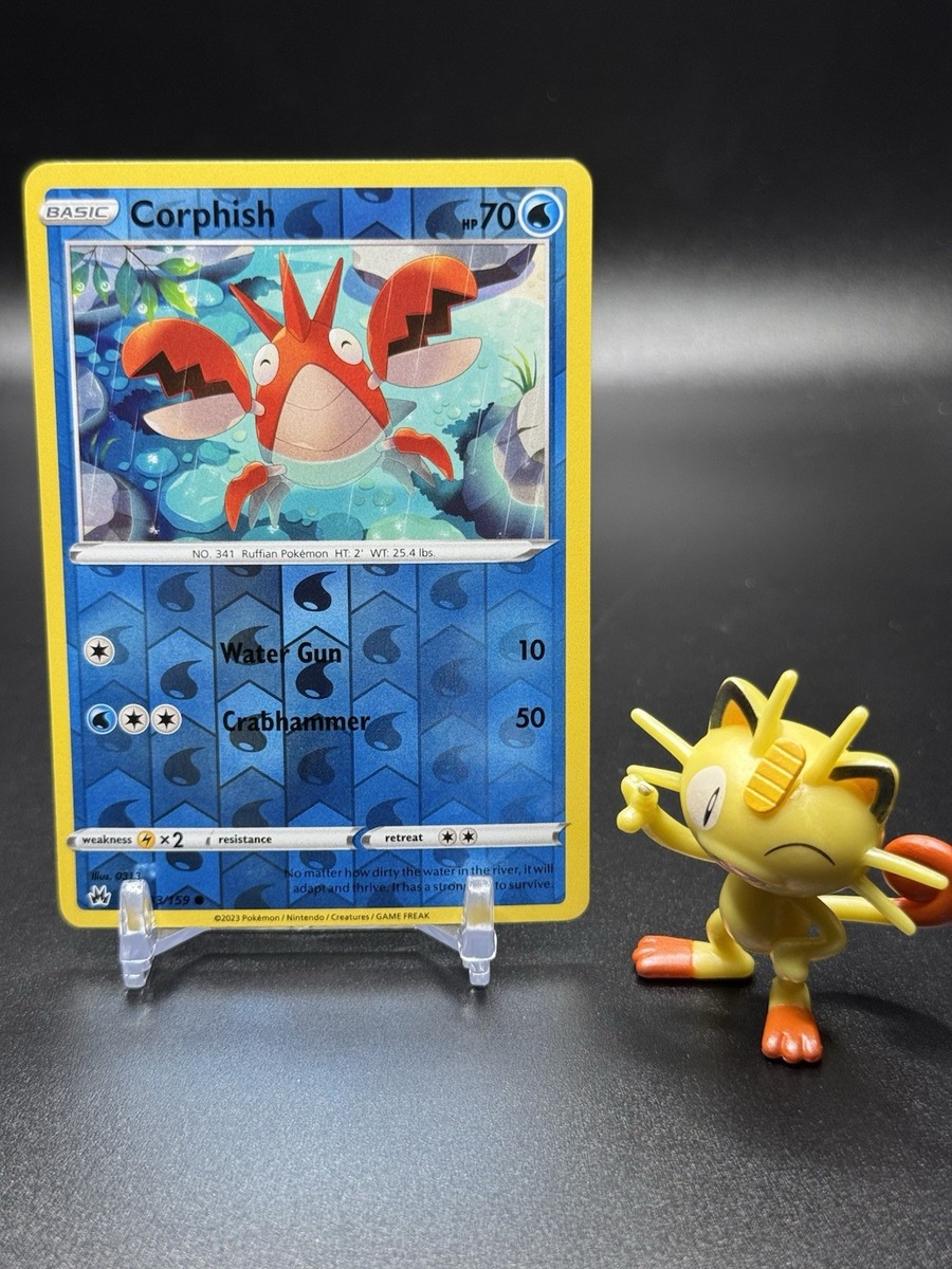 Corphish 033/159 Pokemon Crown Zenith Reverse Holo - NM | eBay