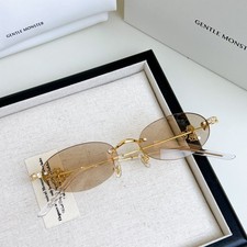 Gentle Monster Jewel Rimless Designer Eyewear - Model: Orora - Size: 55-20-151