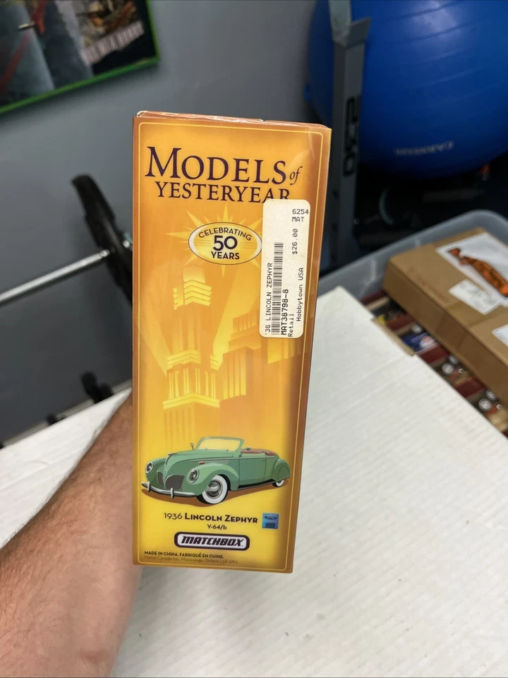 Matchbox Models of Yesteryear 1936 Lincoln Zephyr - Image 3 of 4