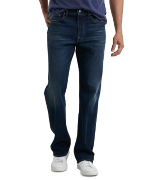Lucky Brand Mens Relaxed fit Denim Jeans 32 / 30 Green Solid Stretch