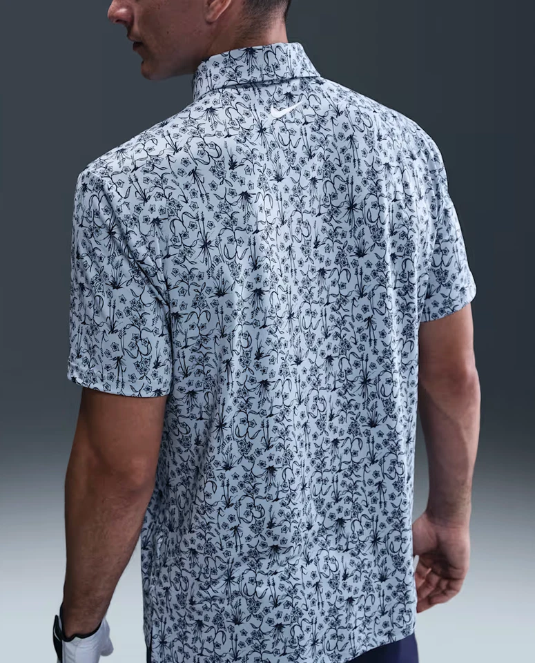 Polo de golf NIke Dri-Fit Tour - azul armadura claro HM5794-440 varias tallas Foto 4 de 4