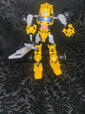 Transformers Construct Bots BUMBLEBEE Triple Changers Elite Class Figure Incompl