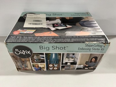 Sizzix Big Shot Die Cutting Machine Starter Kit - White/Gray (661500)