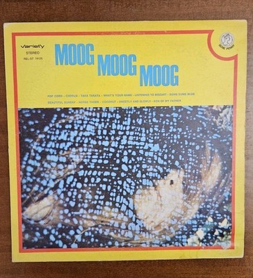 MOOG MOOG MOOG - VARIETY Vinyl 33 GIRI 12'' 1973 LP VINTAGE 