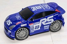 Hot Wheels Ford Focus RS Blu #23 DUB Ruote Pneumatici in Gomma Premium Diecast