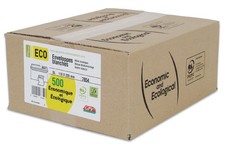 500 GPV Briefumschl&auml;ge, DL, 110 x 220 mm, wei&szlig;, mit Fenster, 75g