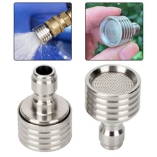 Pressure Washer Nozzle Tips 2 Pieces for Soft Wash with Stainless Steel Build