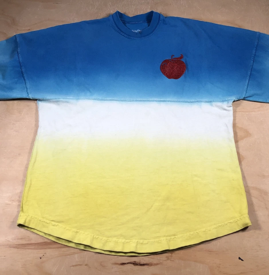 Disneyland Resort Snow White Spirit Jersey Tie Dye Camisa Talla XS Poison Apple Foto 4 de 4