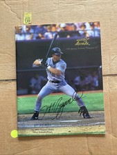 Jeff Bagwell Autograph, Cover Of Spring Training Magazine, From 1995, HOF 