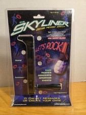 Skyliner Virtual Message Writer Spinner LED Concerts Sports Events Vtg Y2K 2000