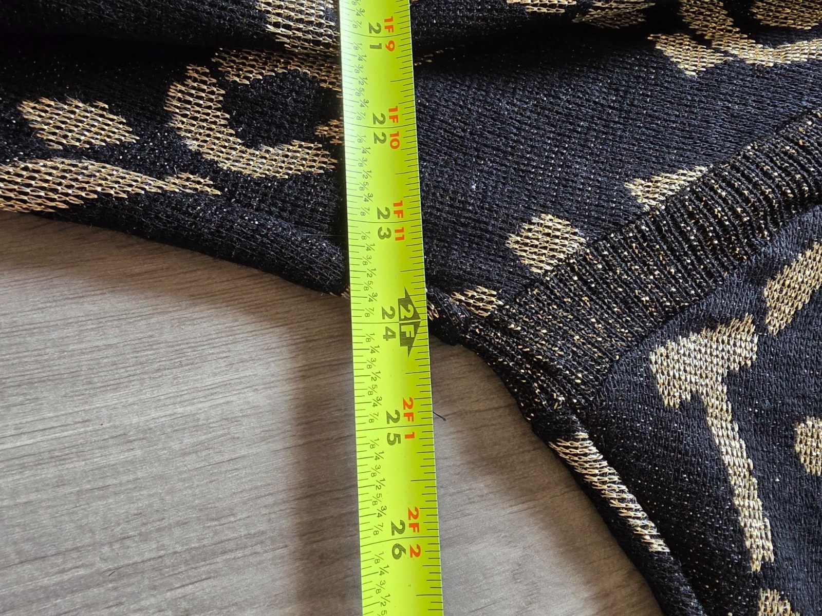 Sharon Anthony Geometric Pattern Sweater Lurex Me… - image 9