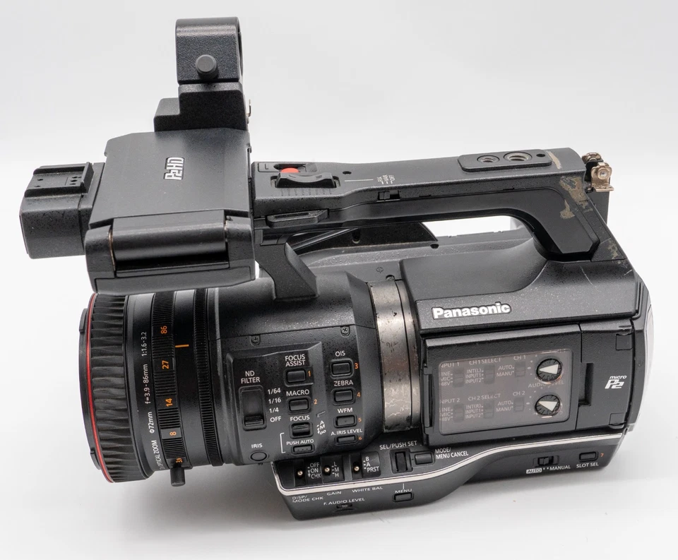 Panasonic AJ-PX270 UHD Micro P2 Handheld Video Camcorder AVC-ULTRA - Image 4 of 4